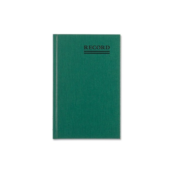 Rediform Office Product Nat'lBrand, Emerald Series Account Book, Green Cover, 200 Pages, 9 5/8 X 6 1/4 56521 - main